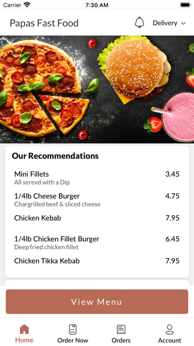 Papas Fast Food Screenshot