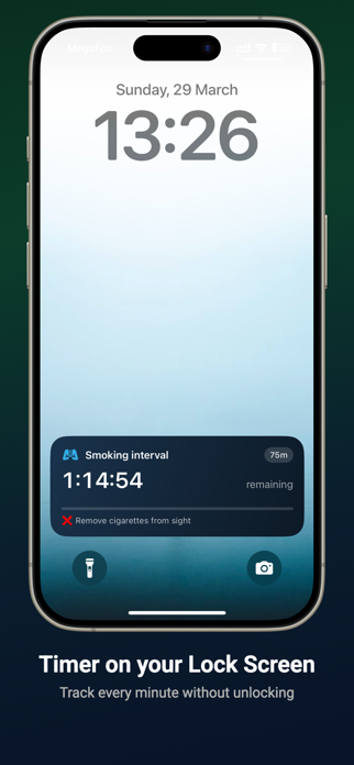 Next15 — Quit Smoking Timer Screenshot 1 of 6