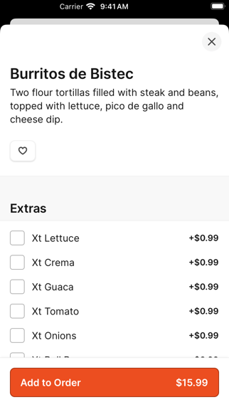 App screenshot