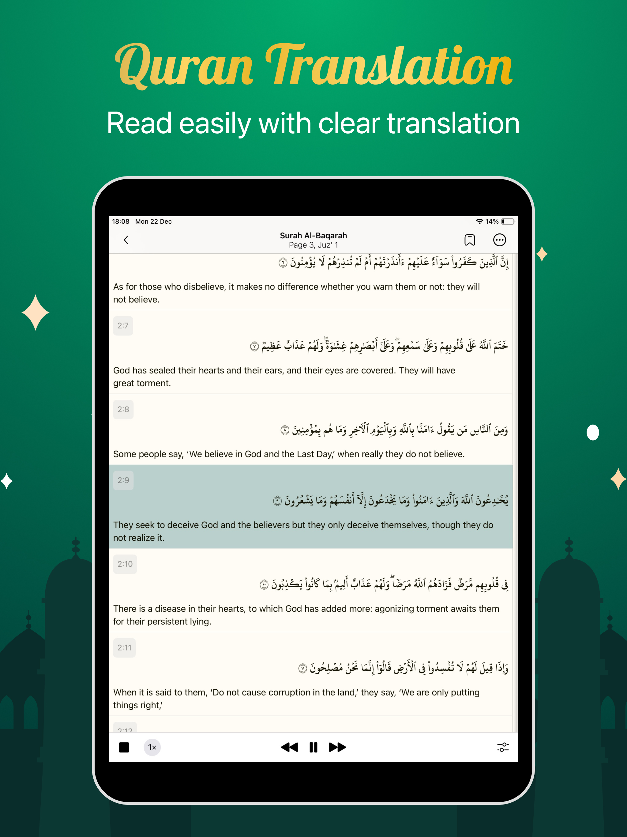 Holy Quran: Daily Quran Prayer screenshot 10