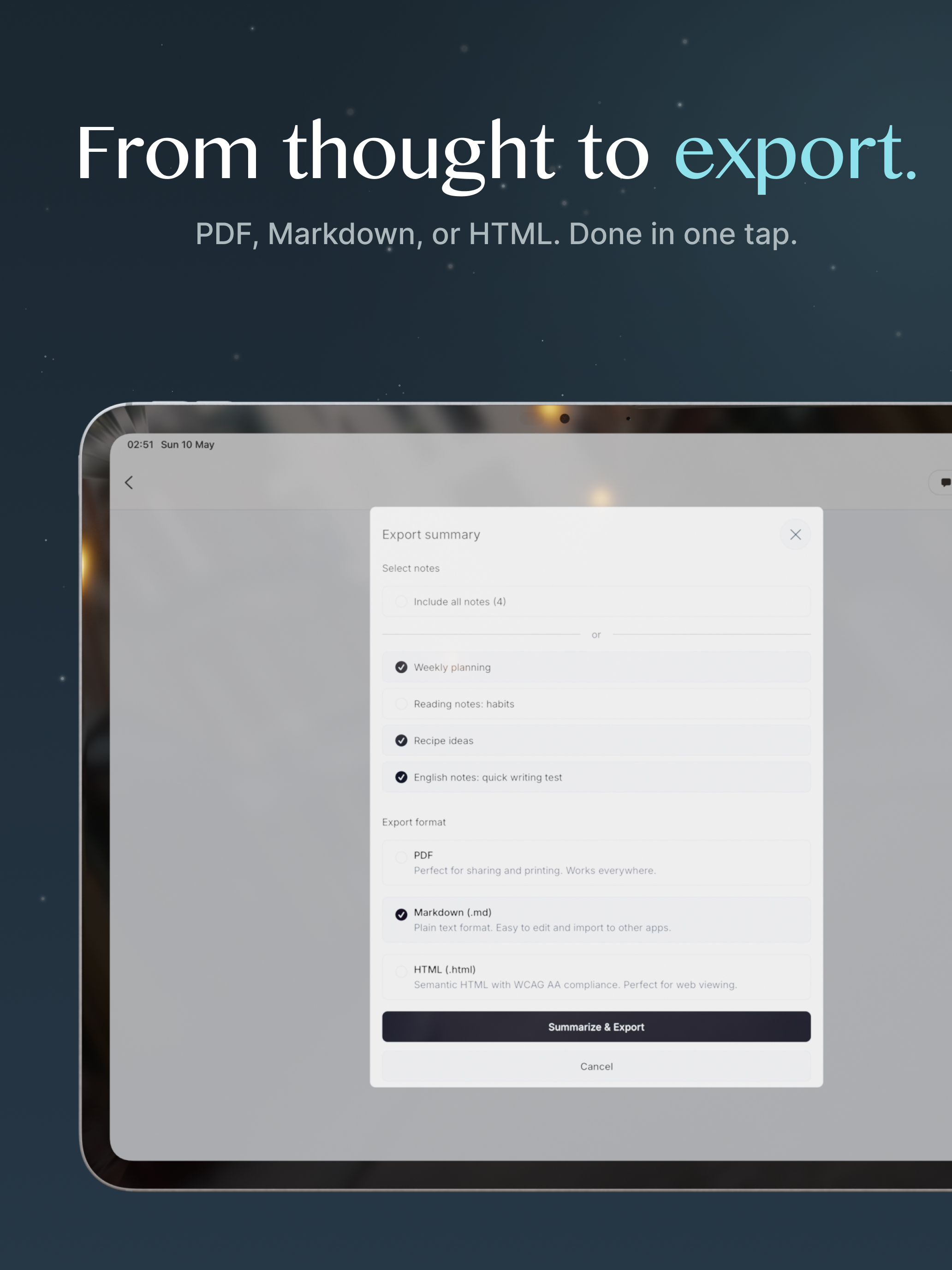 AI Note Taker: Pocket Orbit