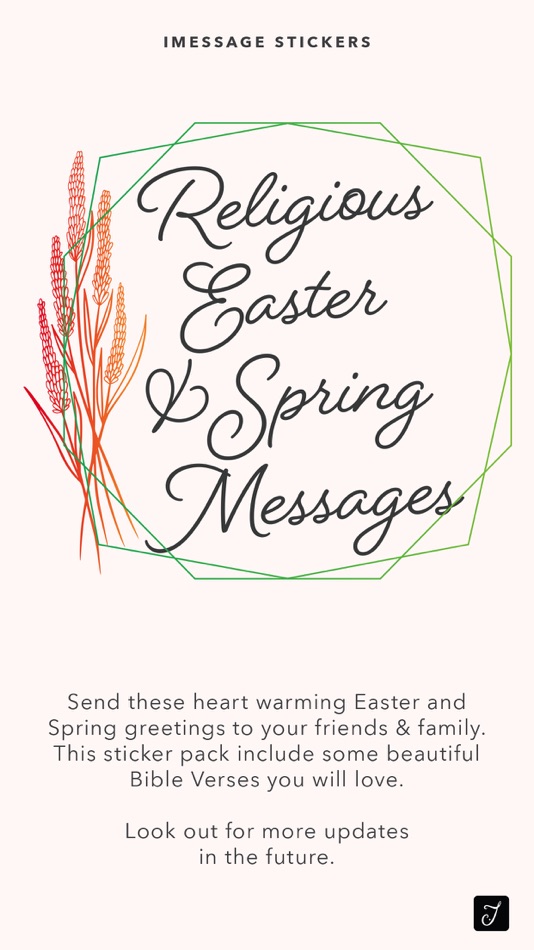 #1. Religious Messages for Easter (iOS) By: Yenty Jap