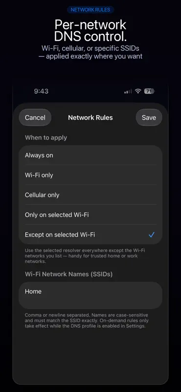 DNS Forge: Private & Secure screenshot 3 of 8