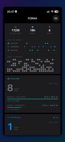 Forma - Sport&Workout Tracker Screenshot 1 of 5