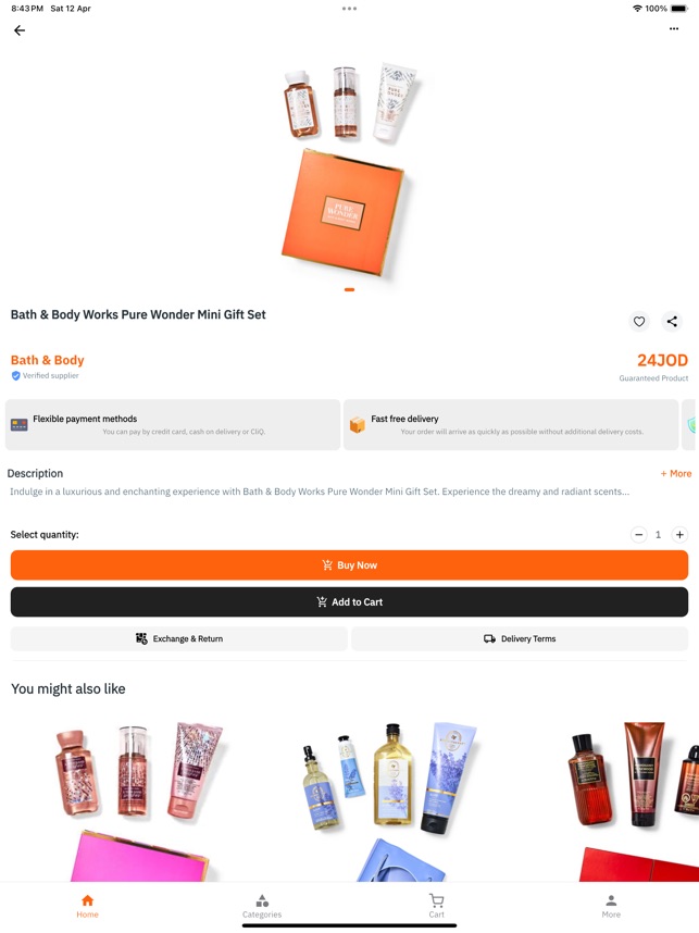 Cart Online Shopping Jordan screenshot 2