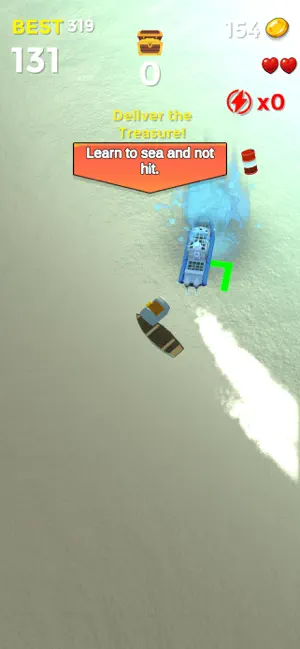 Boat Bash: Treasure Escape screenshot 1
