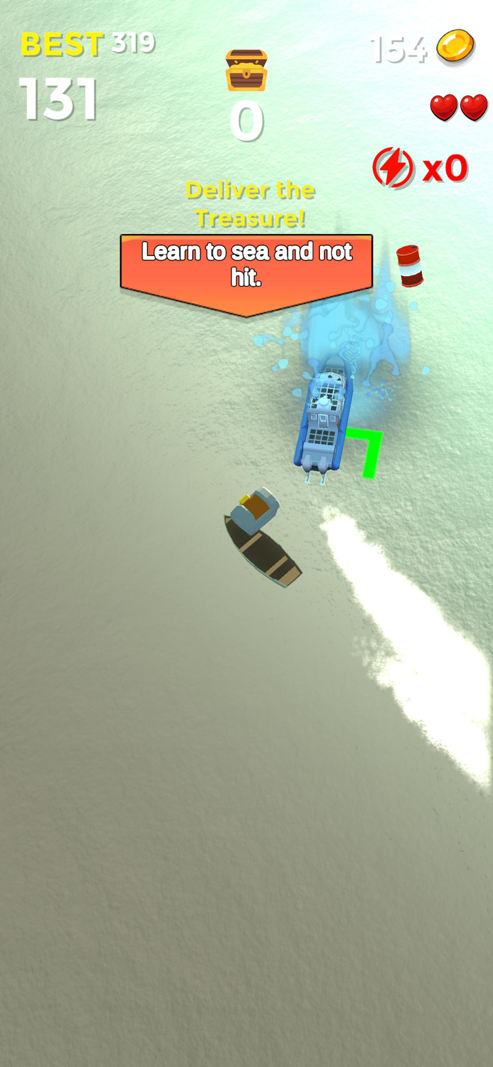 Boat Bash Treasure Escape