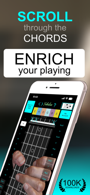 ‎Guitar Chord Analyzer: FABULUS Screenshot