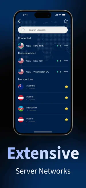 VPN - Fast VPN Super wind screenshot 3