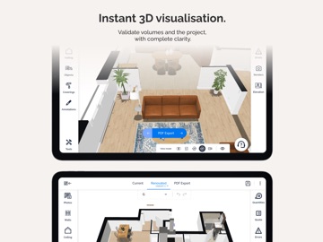 Visuary - The Smart Floor Plan iPad screenshot
