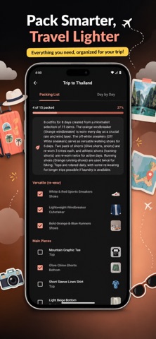 Outfii - AI Outfit Planner iPhone screenshot