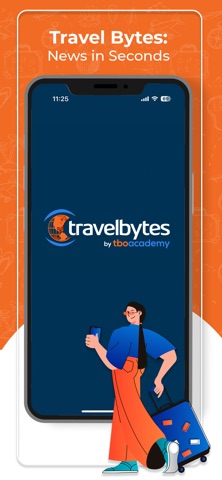 Travel Bytes- News in Seconds screenshot