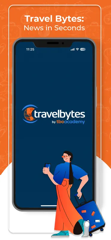 Travel Bytes- News in Seconds screenshot 1 of 5