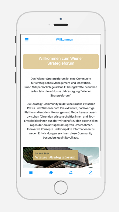 Wiener Strategieforum Screenshot 3 - AppWisp.com Wiener Strategieforum Screenshot 3 - AppWisp.com