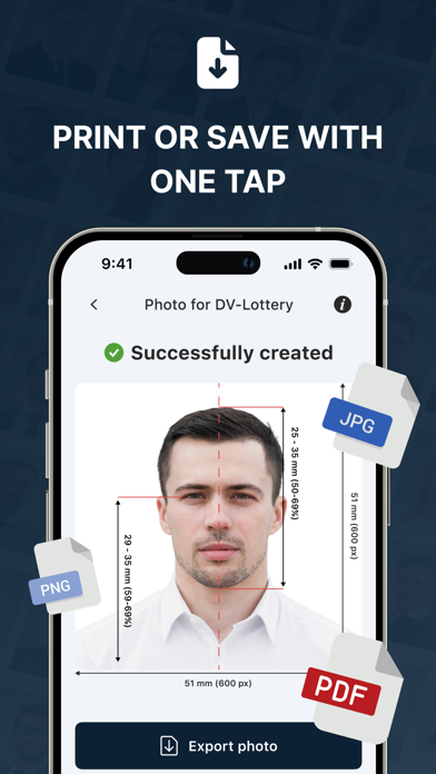 Passport Photo Maker - ID Card Screenshot