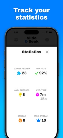 Slide & Seek iPhone screenshot