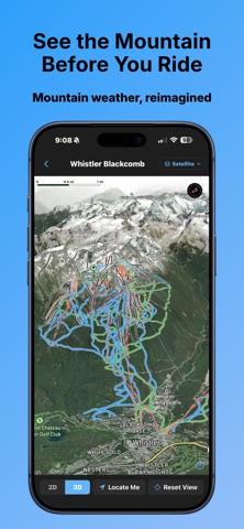 Snowy Winter Tracker Screenshot 1 of 5
