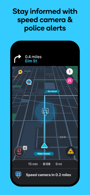 ‎Waze Navigation und Verkehr Screenshot