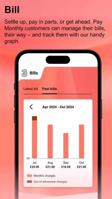 Three iPhone screenshot 4 - Utilities app