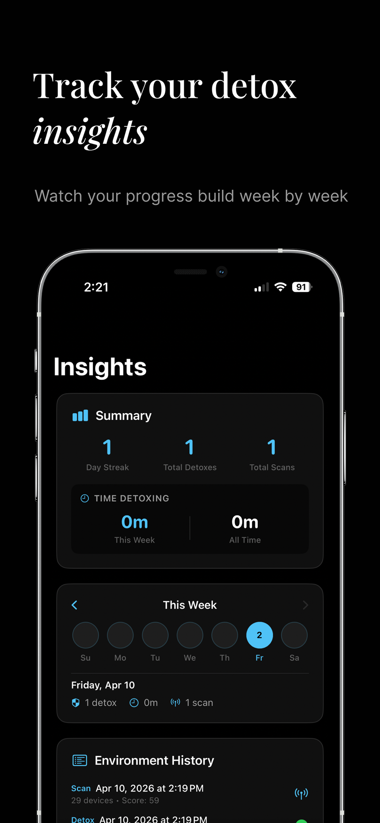 Faraday - Detox from EMFs screenshot 4