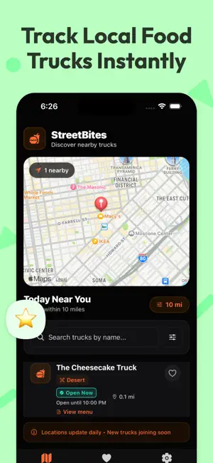 StreetBites – Food Trucks screenshot 1