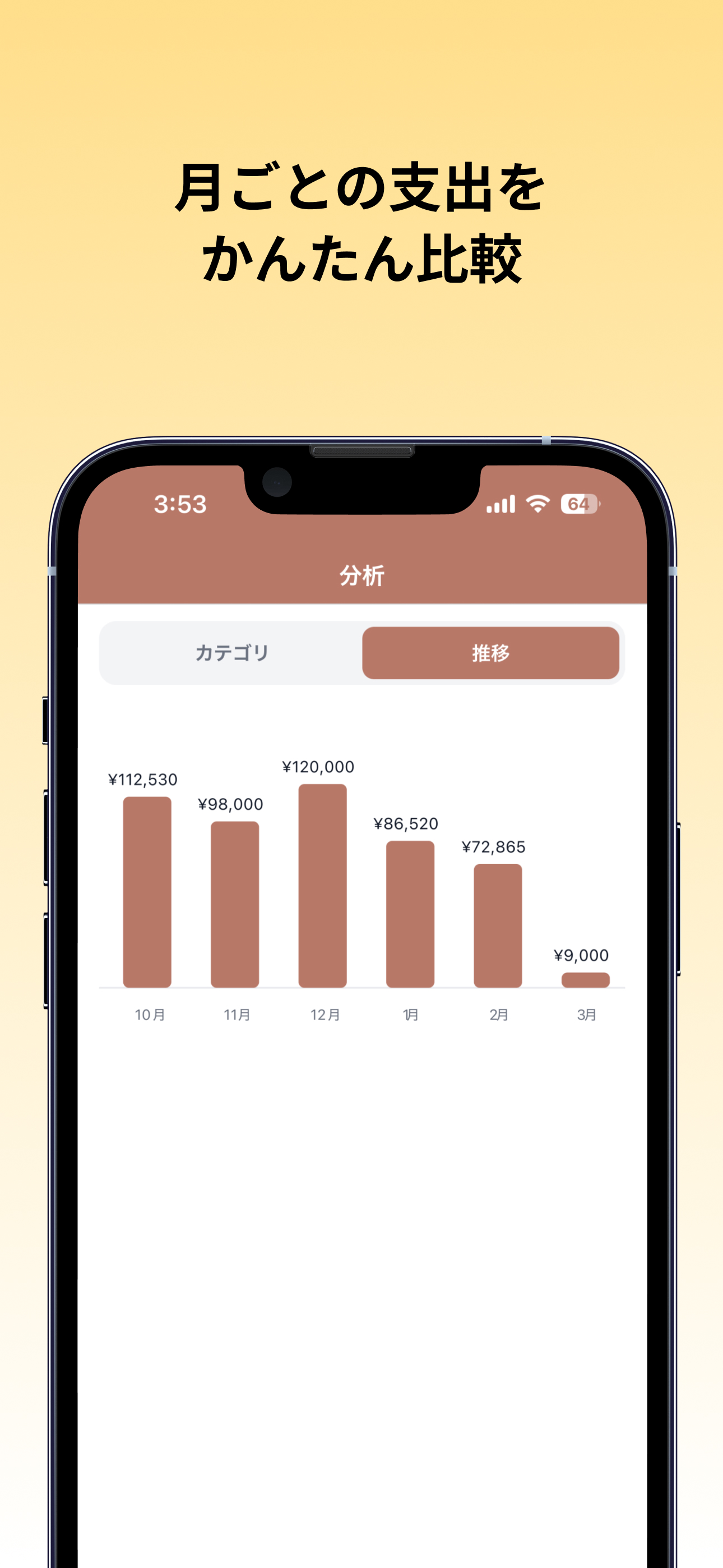 かけいぼ　シンプルな家計簿 screenshot 5