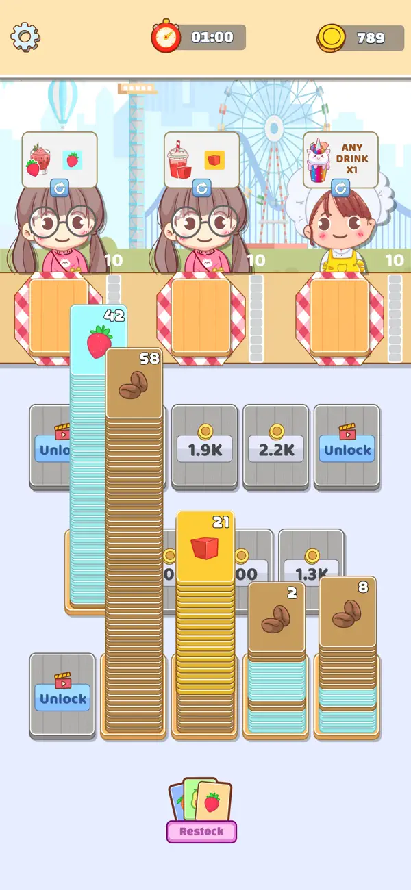 Screenshot #2 pour Pocket Tea Sort - Foodie Stop