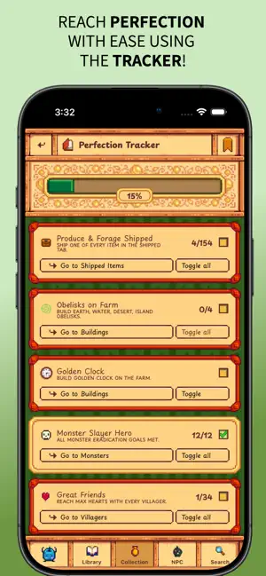 Gunther's Library for Stardew iPhone screenshot 2