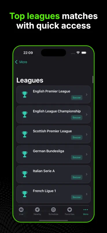 DRM - Live Sports Score & News screenshot 6 of 9