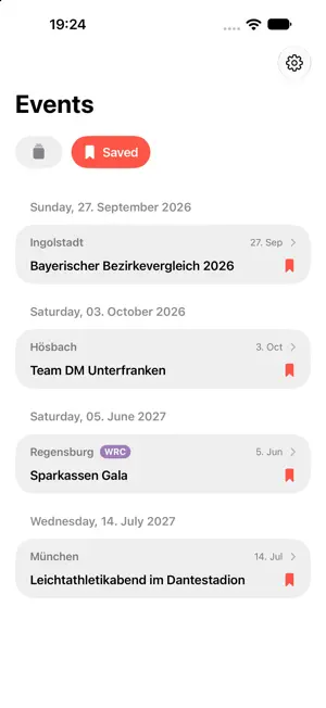 Athlety: Track & Field Planner screenshot 3