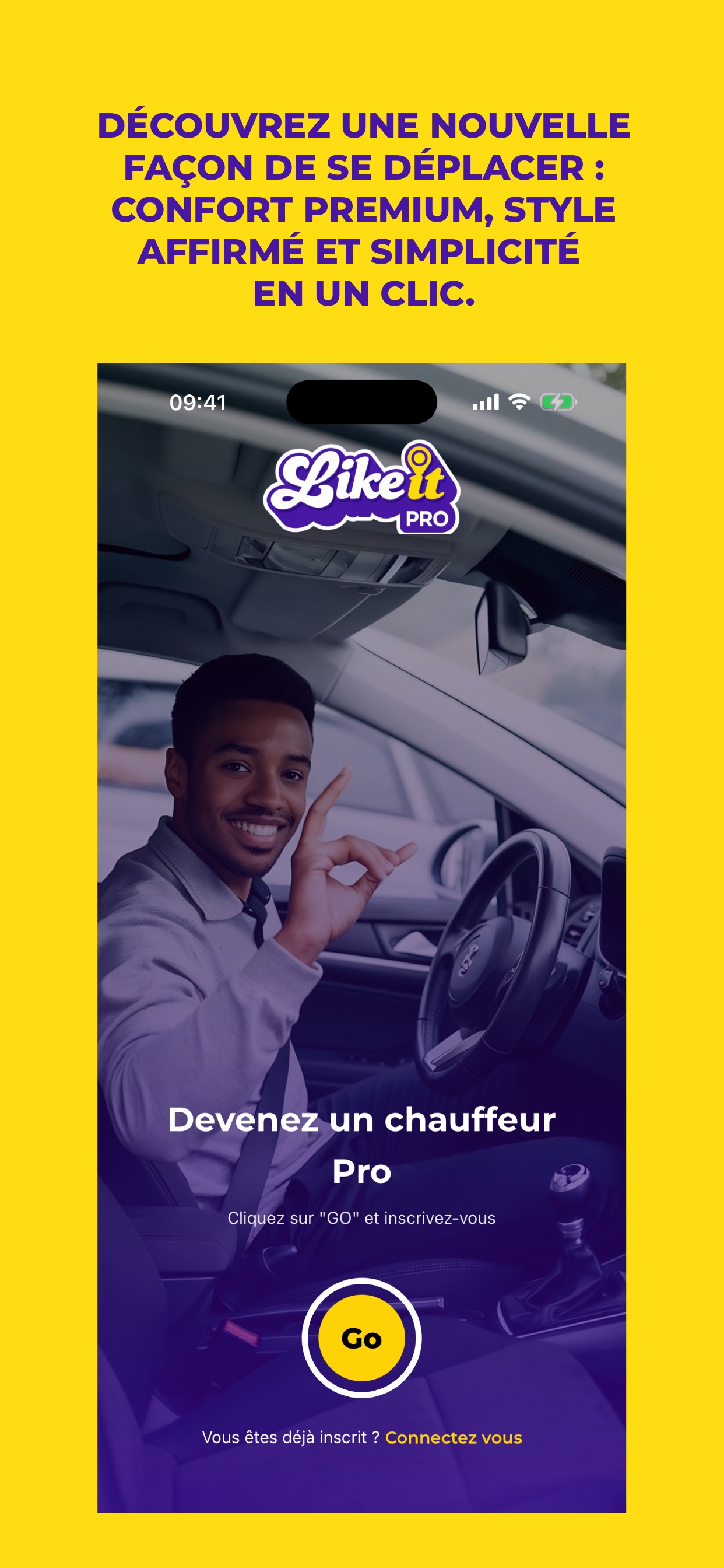 Screenshot 1 of Likeit Pro : Chauffeurs VTC