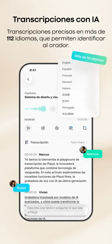 Plaud: Asistente IA de trabajo screenshot 4 of 9
