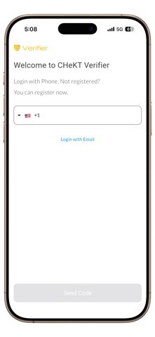 CHeKT Verifier Screenshot 2 of 8