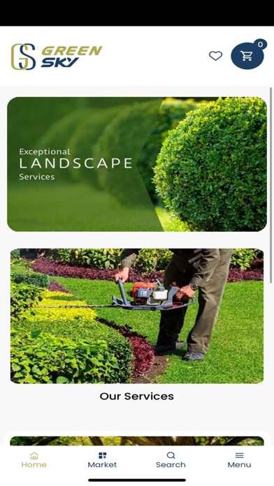GreenSky For Landscape Service Screenshot
