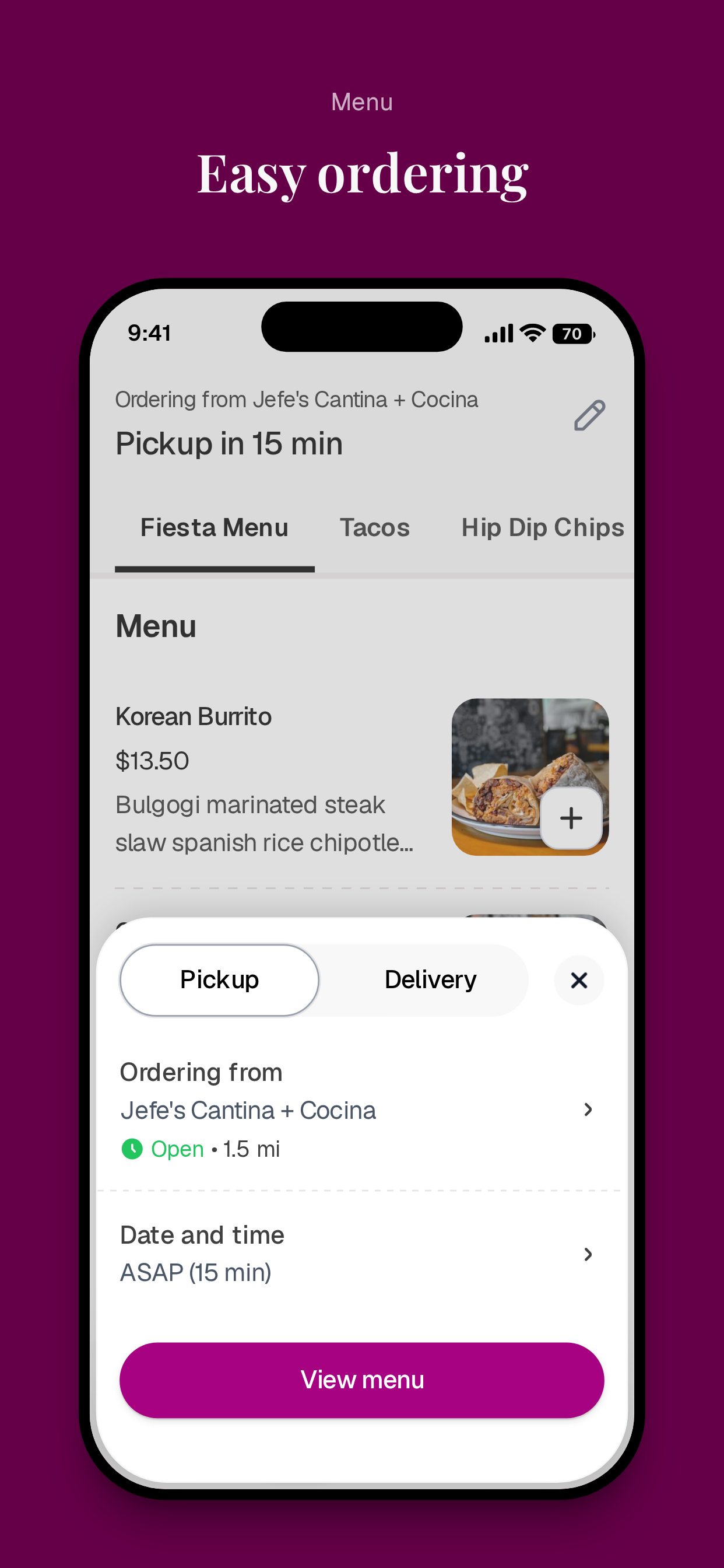 El Jefe Tacos To Go