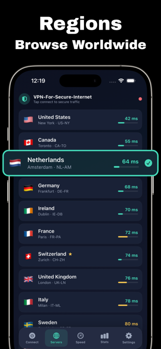 VPN-For-Secure-Internet Screenshot 2 of 7