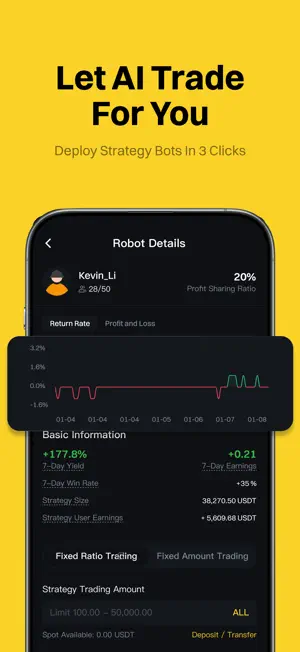 x.me: Trade BTC, ETH & Crypto screenshot 3