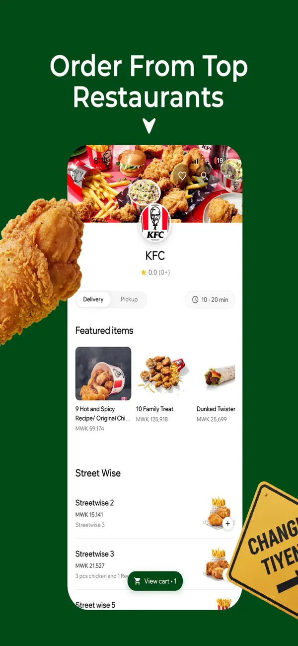 Screenshot #2 pour Changu: Food, Rides, Errands
