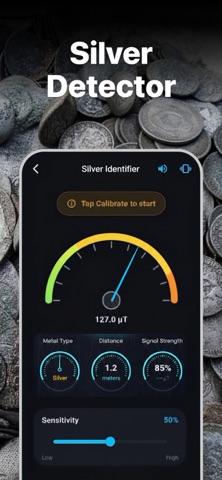 Metal Detector and EMF Scanner screenshot
