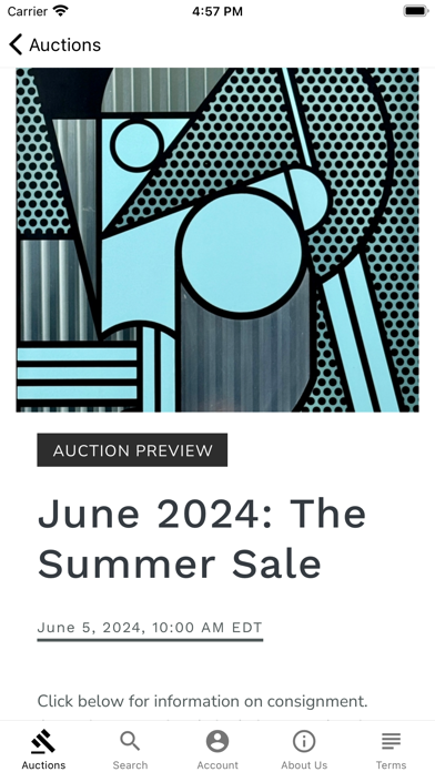 Caza Sikes Live Bidding Screenshot