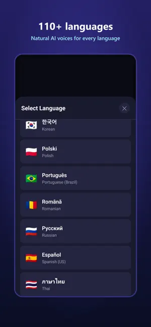 Face2Face: AI Voice Translator screenshot 3