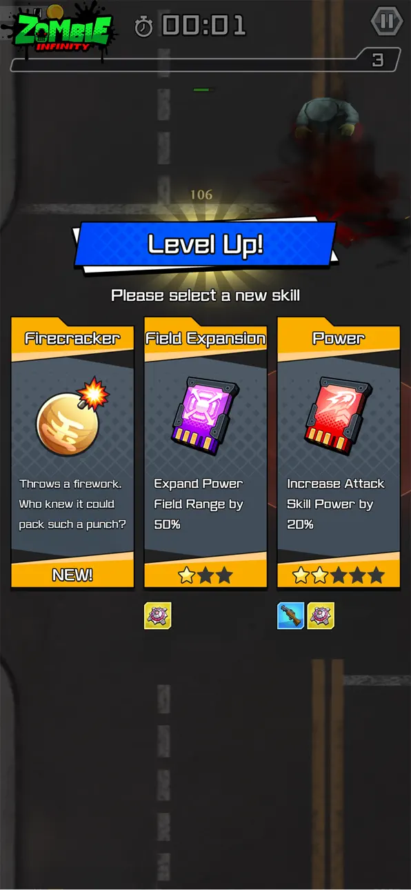 Zombie Infinity Hack screenshot 3 - iOS game interface