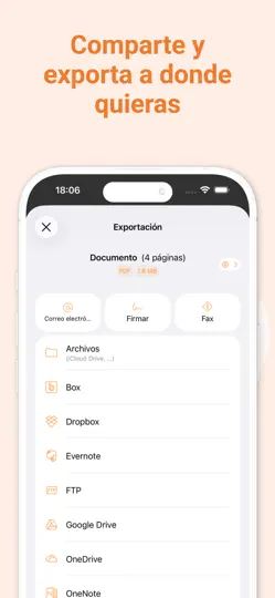 Captura de pantalla de Scanner App: Genius Scan en iPhone 6