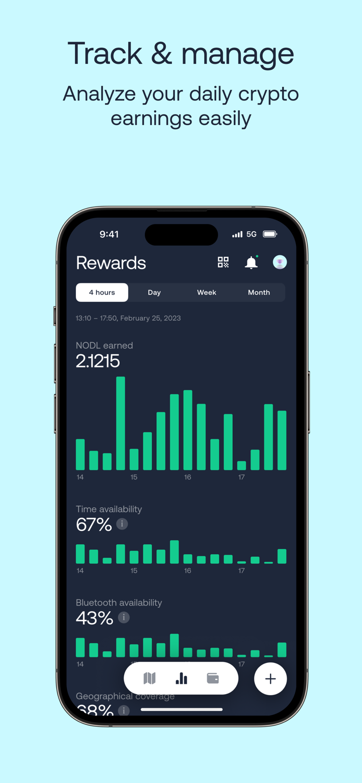 Nodle Cash Wallet: Earn Crypto screenshot 5