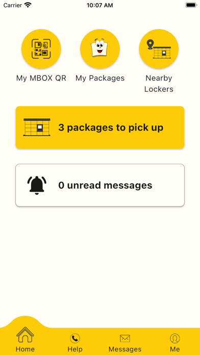 MBOX Smart Lockers Screenshot