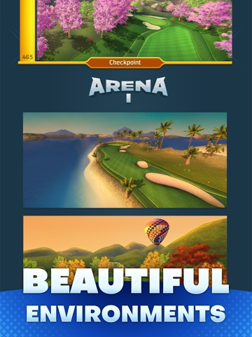 GOLF OPEN CUP - Clash & Battle iPad screenshot
