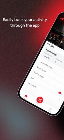 Fitcity mobile screenshot