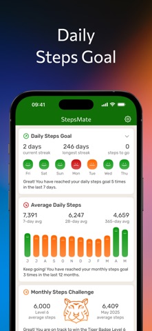 StepsMate Step Counter Screenshot 2 of 3