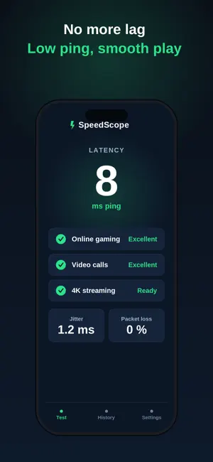 SpeedScope: Wifi Speed Test screenshot 2