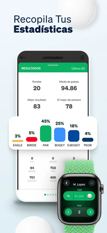 Golf GameBook Telémetro GPS screenshot 9 of 10